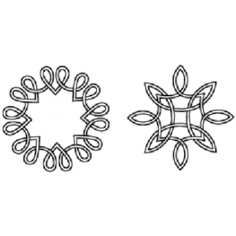  7" Celtic Blocks 