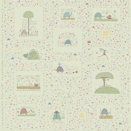 Stof DV 7421 Slow and Steady by Anni Downs Hatched &amp;Patched Panel