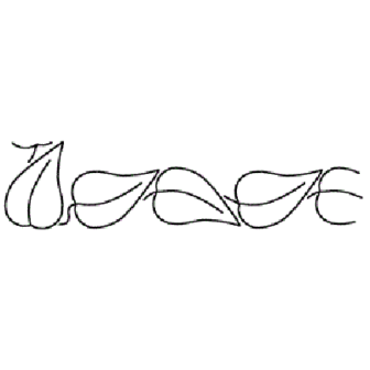2&quot; Leaf Border 