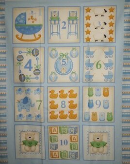 Baby Panel Blauw