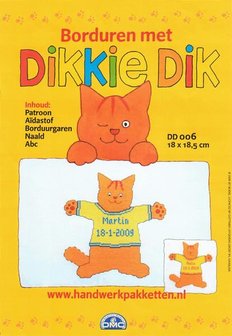 Geboortetegel Dikkie Dik