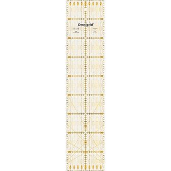Liniaal 10x45cm Prym/Omnigrid 