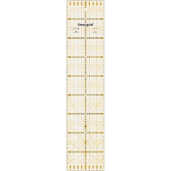 Liniaal 10x45cm Prym/Omnigrid 