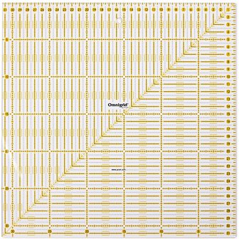 Liniaal 31,5x31,5cm Prym/Omnigrid 