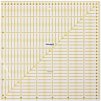 Liniaal 31,5x31,5cm Prym/Omnigrid 