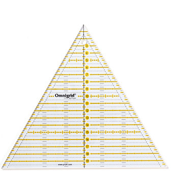 Liniaal 60 &deg; driehoek Multi 20 cm Prym