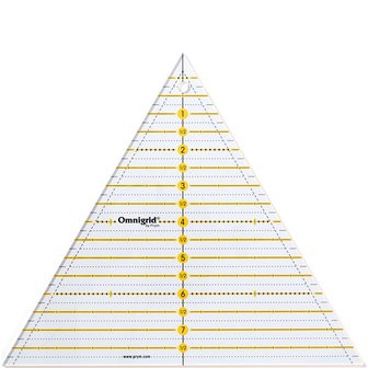 Liniaal 60 &deg; driehoek Multi 8 inch Prym