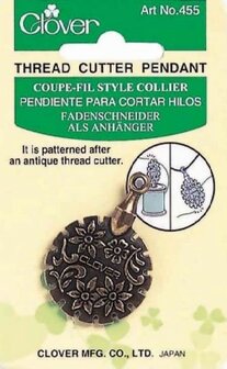 Thread Cutter Pendant Clover 