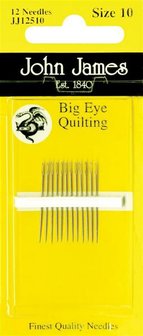 Big Eye Quilting Needles John James