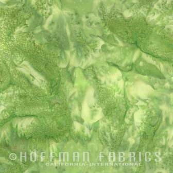 Hoffman Batik Leaf 178