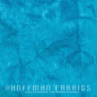 Hoffman Batik Turquoise 061