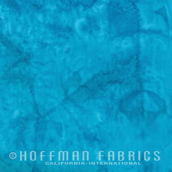 Hoffman Batik Turquoise 061
