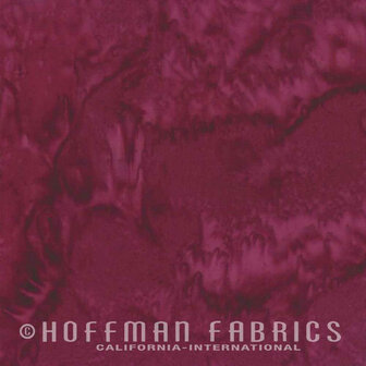 Hoffman Batik Burgundy 038