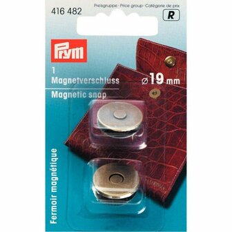 Prym Magneetsluiting messing 19 mm