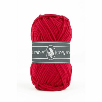 Durable Cosy Fine 317 Deep red