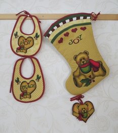 Panel Kerstlaars + Slabbetjes