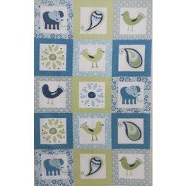 Panel Olifanten / Vogels