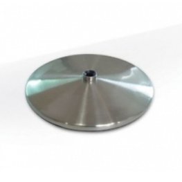 Slimline Tafelvoet Daylight Brushed Chrome D52107