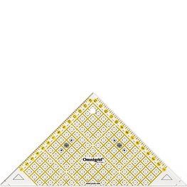 Liniaal Patchwork-driehoek 1/2 kwadraat in cm Prym