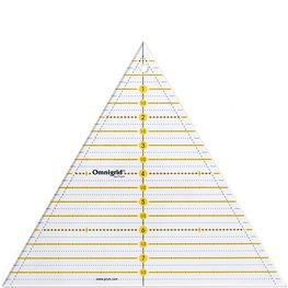 Liniaal 60 ° driehoek Multi 8 inch Prym