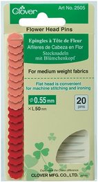 Flower Head Pins Clover 2505