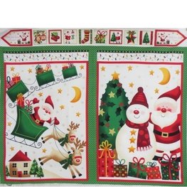 Panel Novelty Santa Sacks