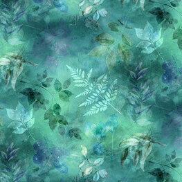 Stof 3906-127 Dandelion Wishes by Hoffman fabrics, digitale print Stof 3906-127 Dandelion Wishes by Hoffman fabrics, digitale print