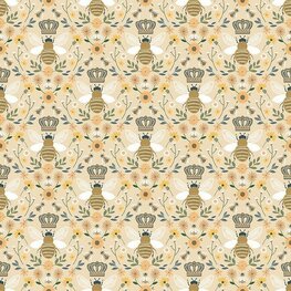 Stof D-3057 Sand Bees Knees  by Dear Stella