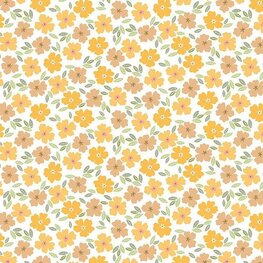 Stof D-3053 White Bees Knees by Dear Stella